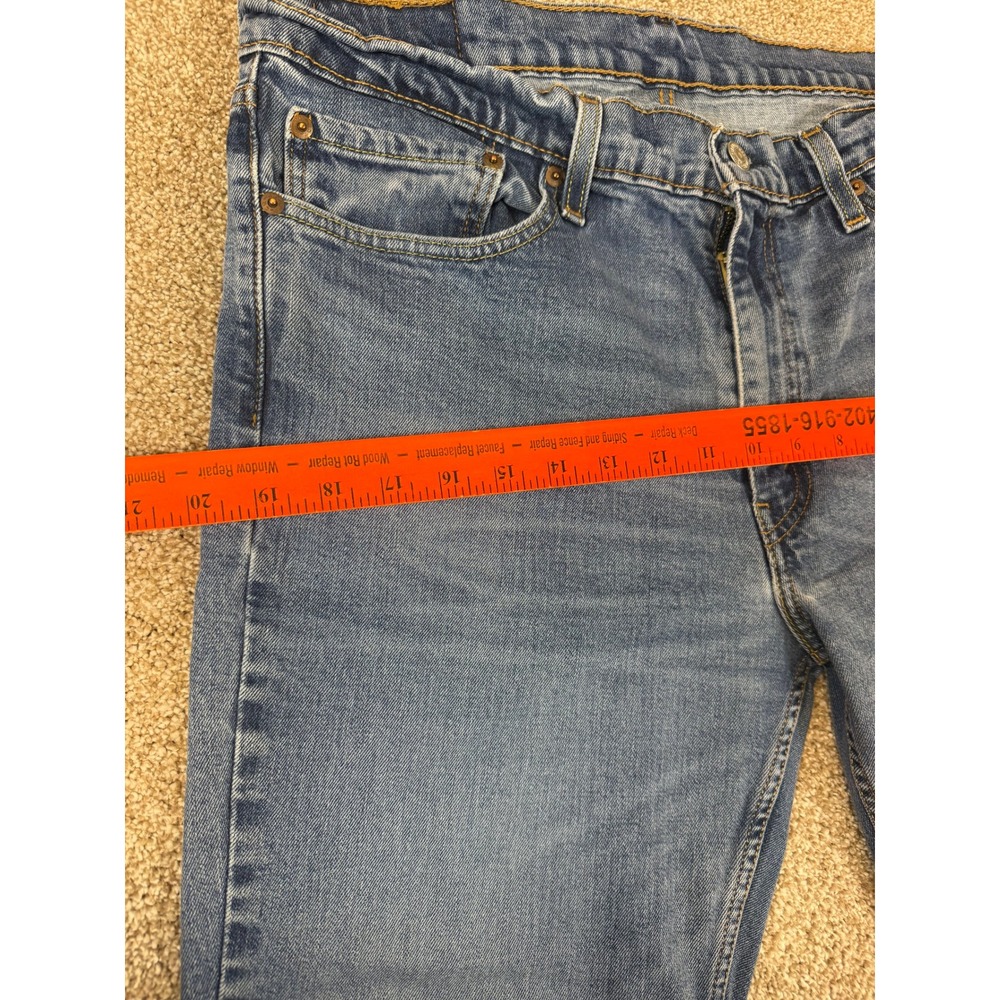Levi Strauss 511 Slim Fit Jeans Medium Wash Blue‎ Denim W36 L32 36x32 - Picture 12 of 16